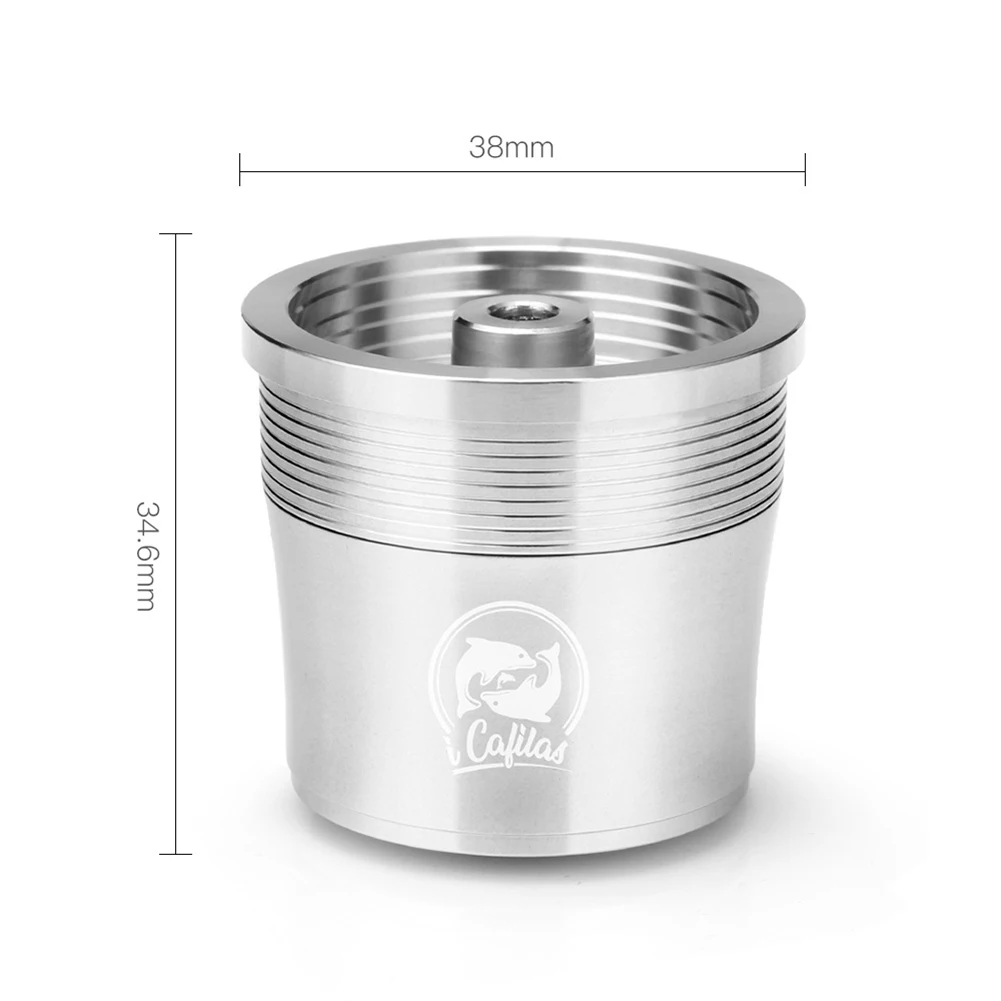 Stainless Steel Refillable Filters Cup Reusable Coffee Capsule for Coffee Maker Filter Pour Over Dripper Strainer Coffee Tool
Stainless Steel Refillable Filters Cup Reusable Coffee Capsule for Coffee Maker Filter Pour Over Dripper Strainer Coffee Tool