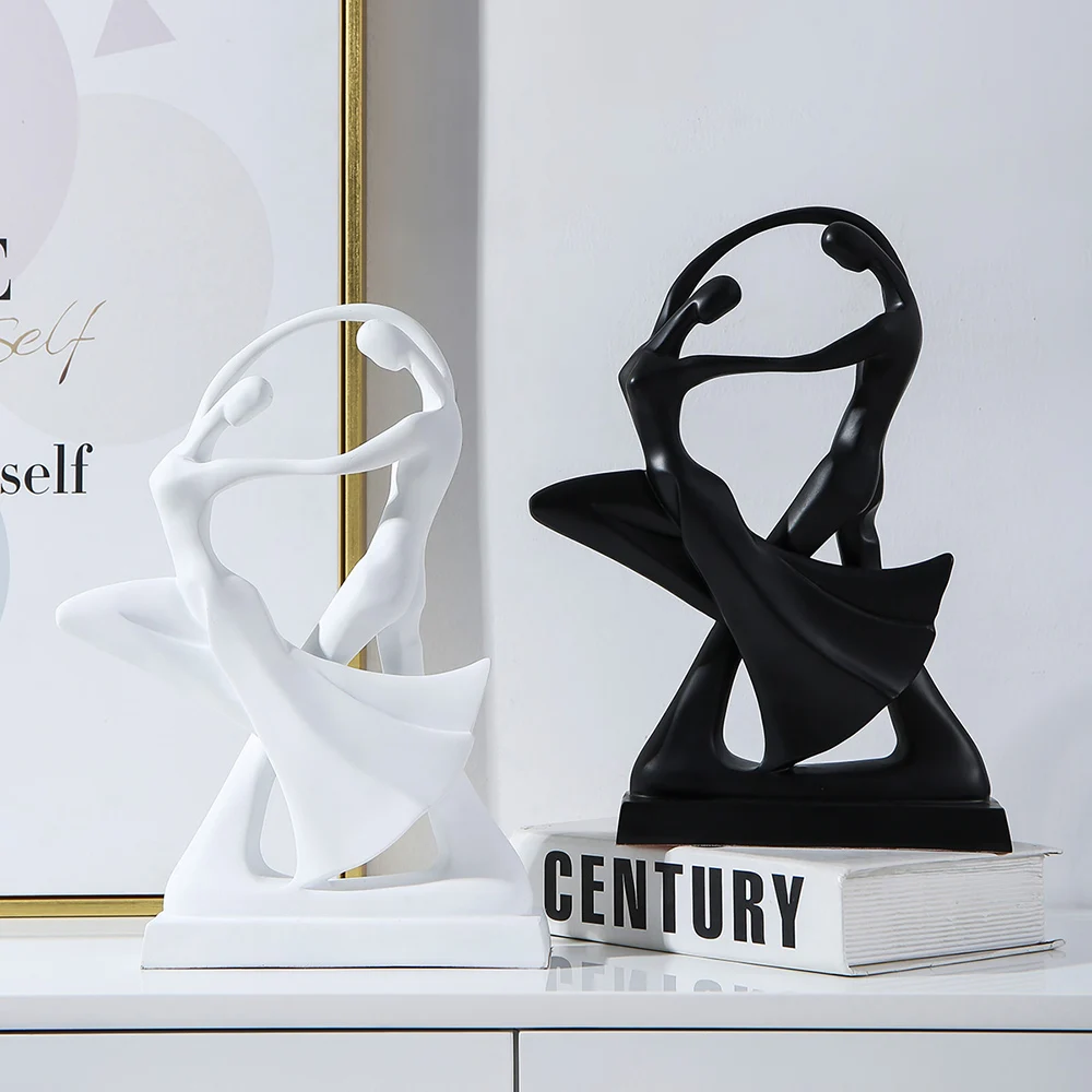 Abstract Resin Statue Couple Figure Sculpture Home Decoration Accessories for Living Room Dancer Model Figurines Christmas Gift
Abstract Resin Statue Couple Figure Sculpture Home Decoration Accessories for Living Room Dancer Model Figurines Christmas Gift