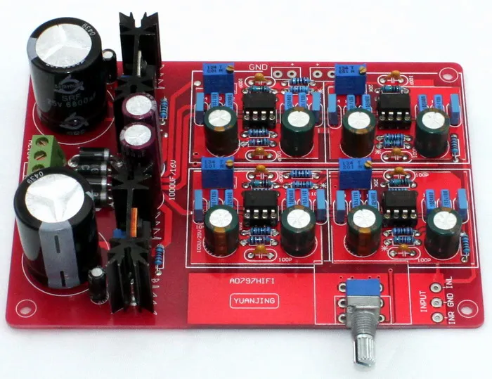 NE5534 amplifier preamplifier board gain 12 times refer to German MBL6010 circuit
NE5534 amplifier preamplifier board gain 12 times refer to German MBL6010 circuit
