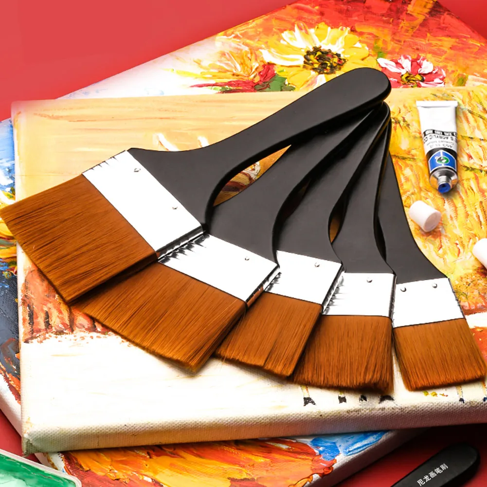 Art Supplies Easy Oil Acrylic Watercolour7 Sizes Artist Oil Tool Acrylic Painting Large Brushes Professional Clean Paint Brush
Art Supplies Easy Oil Acrylic Watercolour7 Sizes Artist Oil Tool Acrylic Painting Large Brushes Professional Clean Paint Brush