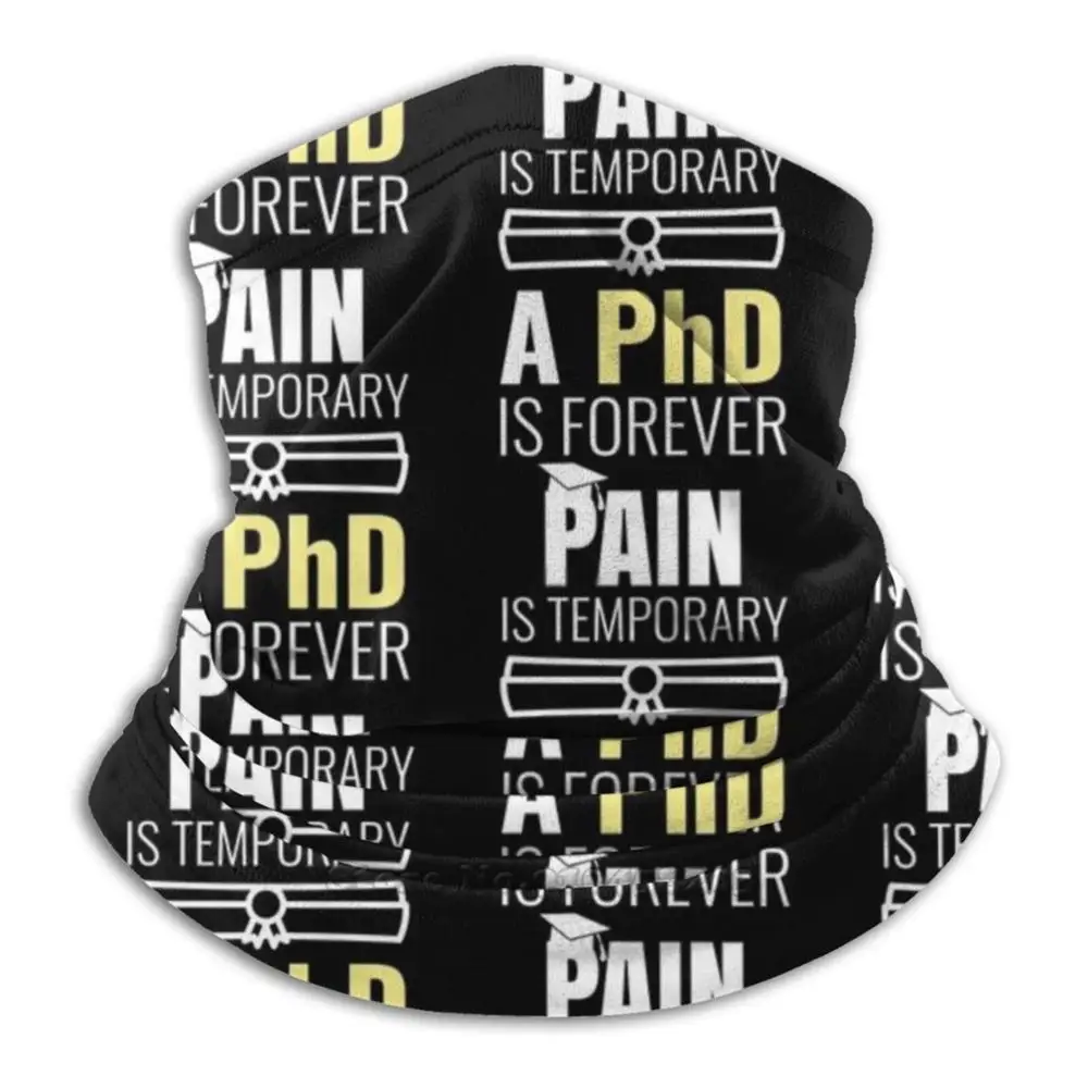 

Phd Выпускной подарок-боль временно бандана шарф-маска шеи Теплый головной убор Phd 2020 выпускник Выпускной доктора