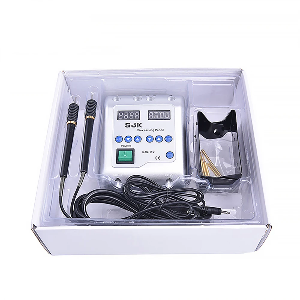 AC 100-240V Dental Laboratory Electric Wax Knife Digital Electric Wax Carver Carving Pen + 6 Wax Tips + 2 Pens
AC 100-240V Dental Laboratory Electric Wax Knife Digital Electric Wax Carver Carving Pen + 6 Wax Tips + 2 Pens