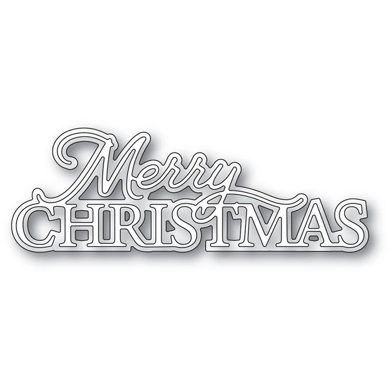 Merry Christmas Letters Mold Metal Cutting Dies for Scrapbooking Stencil Knife Mould Blade Punch Model Craft Decoration Template
Merry Christmas Letters Mold Metal Cutting Dies for Scrapbooking Stencil Knife Mould Blade Punch Model Craft Decoration Template