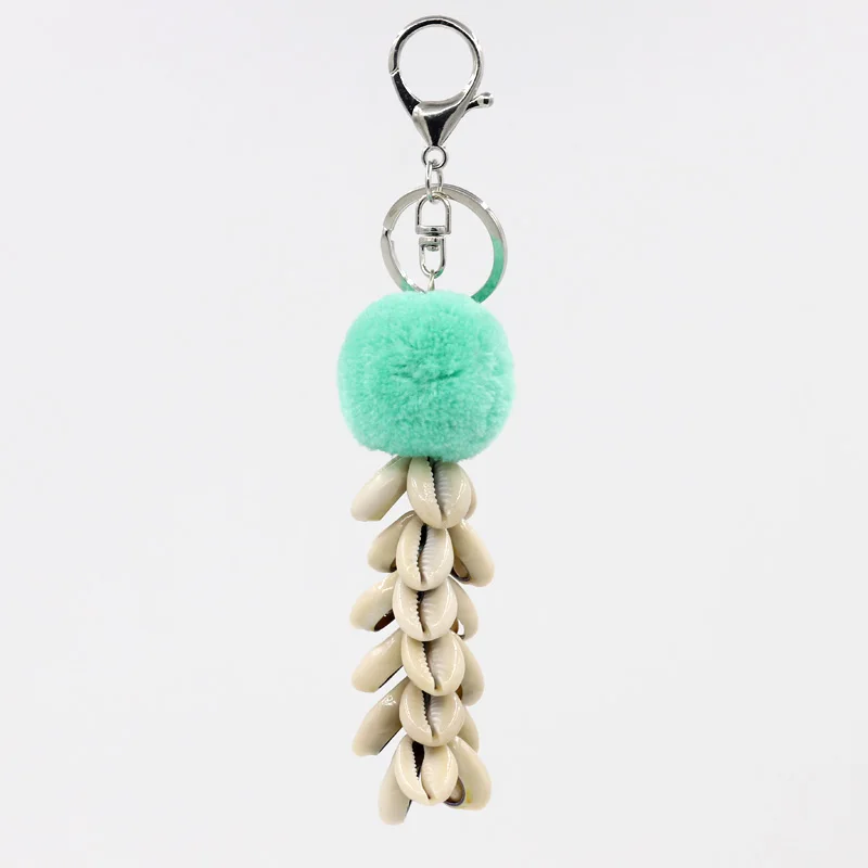 Bohemian Jewelry Keychain Fashion Women Bag Key Chain Hanging Shell Pompom Ball Pendant Car Decoration Keychain 
Bohemian Jewelry Keychain Fashion Women Bag Key Chain Hanging Shell Pompom Ball Pendant Car Decoration Keychain