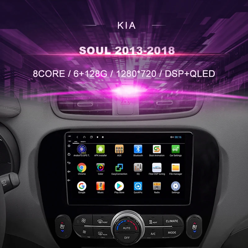 Car DVD For Kia Soul ( 2013-2018) Car Radio Multimedia Video Player Navigation GPS Android 10.0 Double Din
Car DVD For Kia Soul ( 2013-2018) Car Radio Multimedia Video Player Navigation GPS Android 10.0 Double Din
