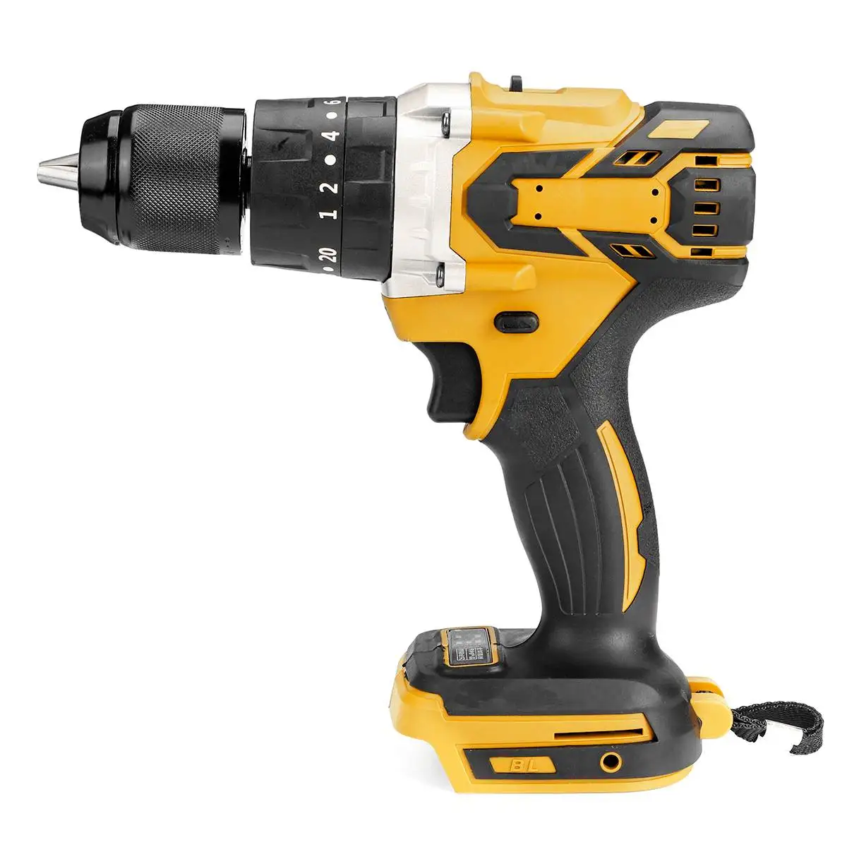 18V 3 in 1 Brushless Cordless Electric Hammer Drill Screwdriver 13mm 20+3 Torque Impact for Makita Battery | Инструменты