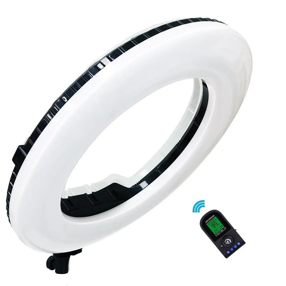 Yidoblo AX-480EII LED Ring Light LCD Screen USB Charger Video 18inch 240PCS LED Ring Light Warm & Cold Bio-Color Ring Lamp Kit
Yidoblo AX-480EII LED Ring Light LCD Screen USB Charger Video 18inch 240PCS LED Ring Light Warm & Cold Bio-Color Ring Lamp Kit