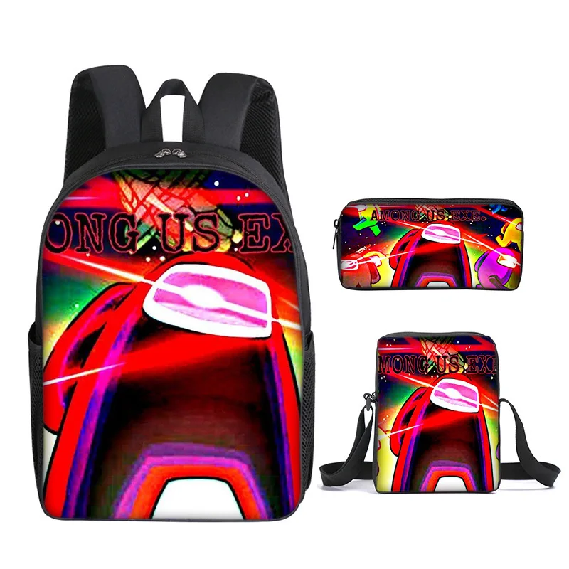 3Pcs Set Among Canvas Backpack School Bag for Kids Boys Girls Hot Game Printed Student Bookbag School Supplies
3Pcs Set Among Canvas Backpack School Bag for Kids Boys Girls Hot Game Printed Student Bookbag School Supplies