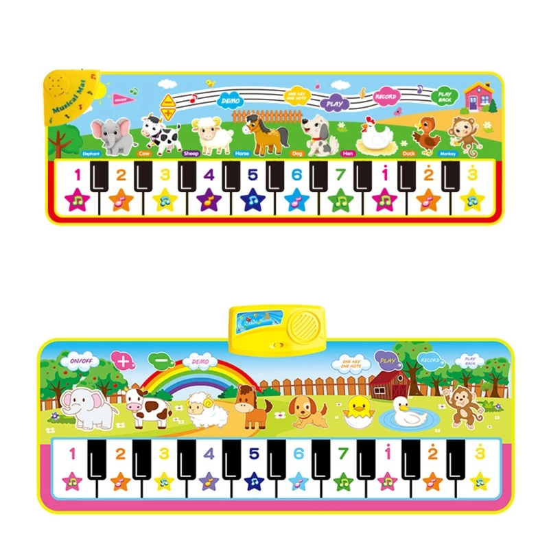 Piano Mat Kids Musical Toy Early Learning Keyboard Dance Mat Toy for Baby Toddler Educational Instrument Toy Xmas Gift
Piano Mat Kids Musical Toy Early Learning Keyboard Dance Mat Toy for Baby Toddler Educational Instrument Toy Xmas Gift