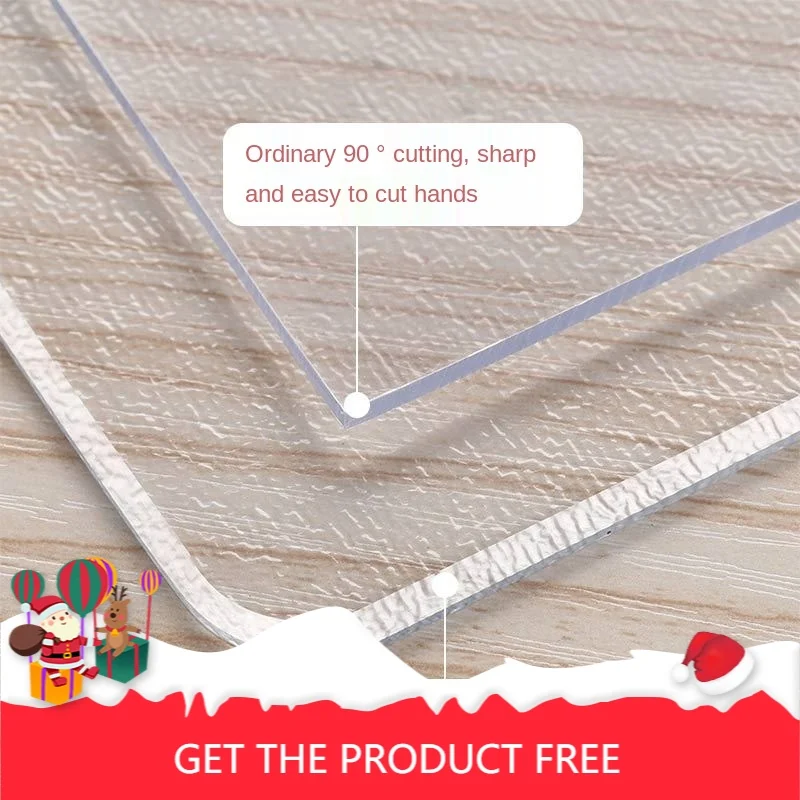 Transparent Frosted PVC Plastic Soft Glass Tablecloth Waterproof Oil-Proof Disposable Table Mat Coffee Table Crystal Scraper
Transparent Frosted PVC Plastic Soft Glass Tablecloth Waterproof Oil-Proof Disposable Table Mat Coffee Table Crystal Scraper