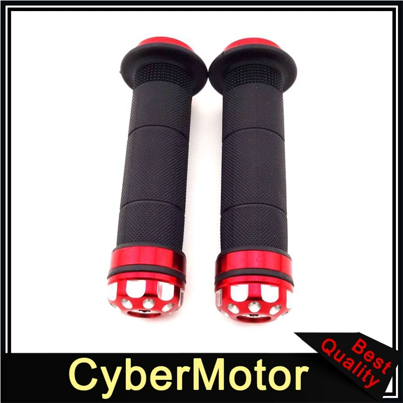 Aluminum Rubber 7/8'' 22mm Handlebar Left Right Handle Grips For ATV Quad 4 Wheeler Kazuma Sunl Roketa Taotao
Aluminum Rubber 7/8'' 22mm Handlebar Left Right Handle Grips For ATV Quad 4 Wheeler Kazuma Sunl Roketa Taotao