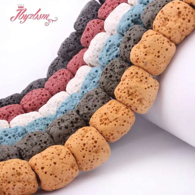 10x14mm Column Shape Bead Lava Rock Natural Stone Beads For DIY Necklace Bracelat Earrings Jewelry Making 15" Free Shipping
10x14mm Column Shape Bead Lava Rock Natural Stone Beads For DIY Necklace Bracelat Earrings Jewelry Making 15" Free Shipping
