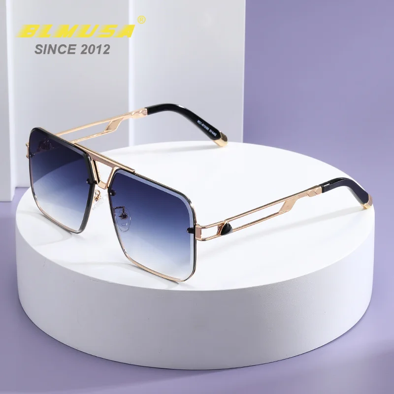 BLMUSA 2021 Fashion Metal Men's Sunglasses Cool Men Car Driving Sunglasses Leisure Travel Square Designer Sunglasses Women UV400
BLMUSA 2021 Fashion Metal Men's Sunglasses Cool Men Car Driving Sunglasses Leisure Travel Square Designer Sunglasses Women UV400