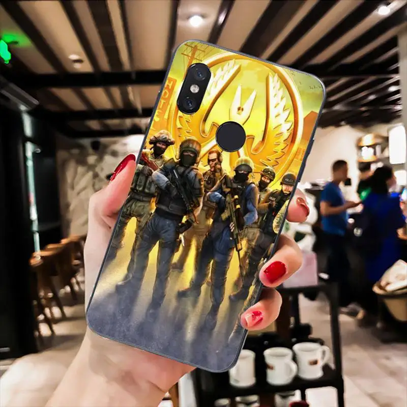 Gun Battle Game CS Go Phone Case For Xiaomi Mi 10 5 6 A2 A2lite A1 9 9SE 8Lite 8explorer Pocophone F1 Fundas Cove Cases
Gun Battle Game CS Go Phone Case For Xiaomi Mi 10 5 6 A2 A2lite A1 9 9SE 8Lite 8explorer Pocophone F1 Fundas Cove Cases