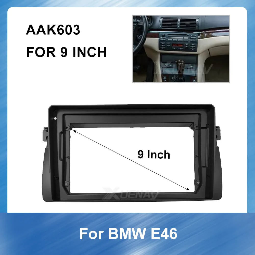 Car Audio Radio 9 Inch Big Screen 2DIN Fascia Frame Adapter For BMW E46 Stereo Panel Dash Mount Trim Installatio Dashboard
Car Audio Radio 9 Inch Big Screen 2DIN Fascia Frame Adapter For BMW E46 Stereo Panel Dash Mount Trim Installatio Dashboard