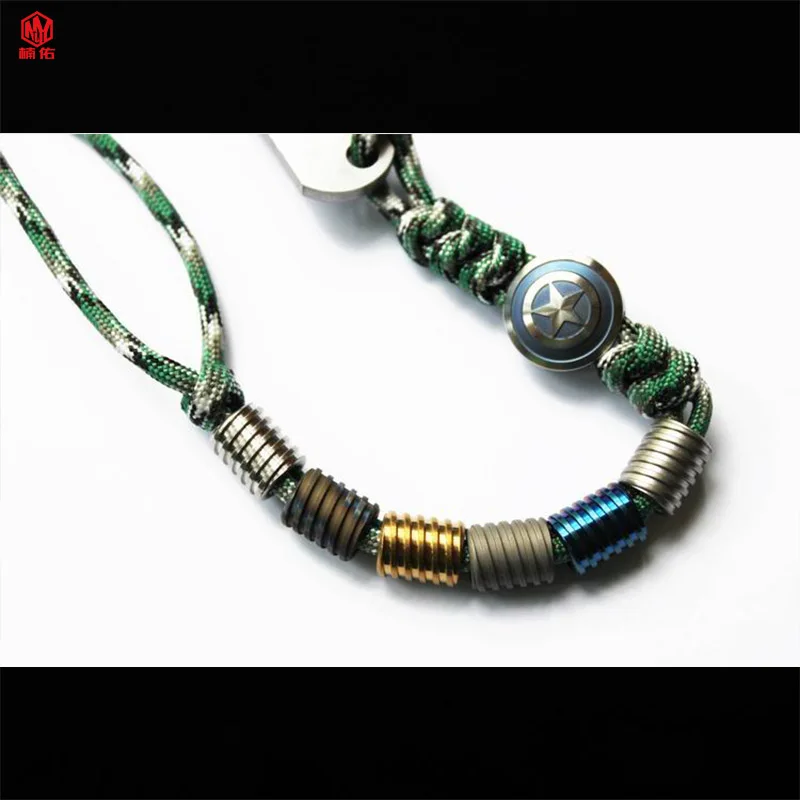 1PCS Outdoor Titanium Alloy TC4 Knife Bead Car Keychain Pendant Camping Tool Knife EDC Paracord Knife Bead Multi-function Tool
1PCS Outdoor Titanium Alloy TC4 Knife Bead Car Keychain Pendant Camping Tool Knife EDC Paracord Knife Bead Multi-function Tool