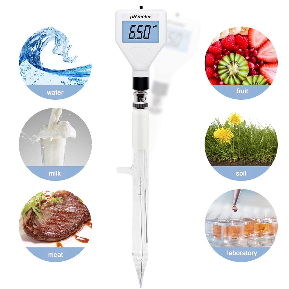 PH-98211/PH-98212 PH Meter Digital Acidity Tester Soil PH Meter Soil Detector PH Tester Garden Flowers Soil PH Sensors
PH-98211/PH-98212 PH Meter Digital Acidity Tester Soil PH Meter Soil Detector PH Tester Garden Flowers Soil PH Sensors