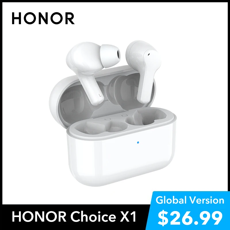 Беспроводные наушники HONOR Choice X1, TWS наушники, Bluetooth 5,0, спортивные наушники, водонепроницаемые наушники с двойным микрофоном, гарнитура с шумо...
Беспроводные наушники HONOR Choice X1, TWS наушники, Bluetooth 5,0, спортивные наушники, водонепроницаемые наушники с двойным микрофоном, гарнитура с шумо...
