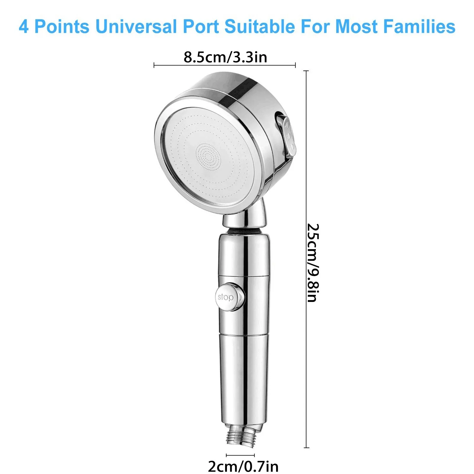 3 Adjustable Odes Of High-Pressure Hand-Held Shower Head Can Rotate 360 Large Rainfall Shower Head High Pressure Hand Held Show
3 Adjustable Odes Of High-Pressure Hand-Held Shower Head Can Rotate 360 Large Rainfall Shower Head High Pressure Hand Held Show
