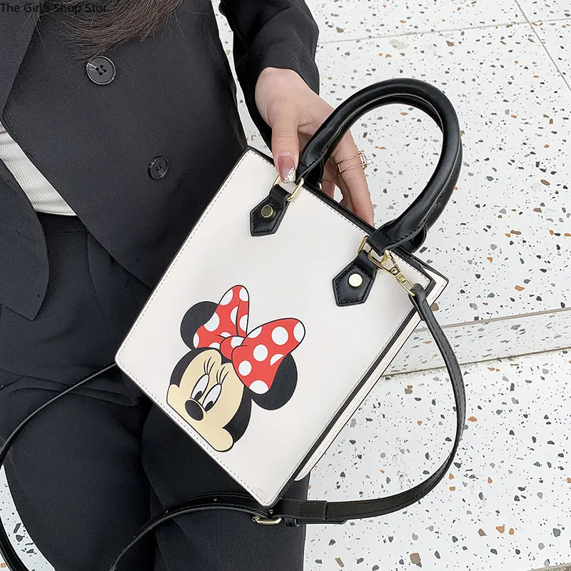 Disney's New Mickey Women's Shoulder Bag Cartoon Image Multi-function Zipper PU Large Capacity Fashion Casual Women's Handbag
Disney's New Mickey Women's Shoulder Bag Cartoon Image Multi-function Zipper PU Large Capacity Fashion Casual Women's Handbag