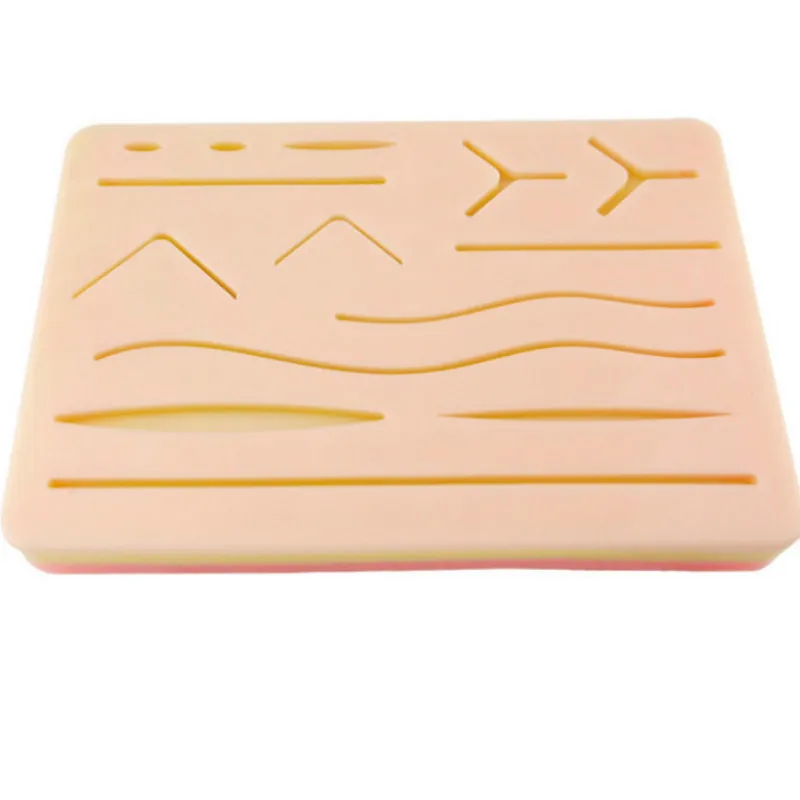 Silicone Skin Pad Suture Training Kit Surgical Wound for Surgeon Medical Practice Training Traumatic Pistol Skin injector
Silicone Skin Pad Suture Training Kit Surgical Wound for Surgeon Medical Practice Training Traumatic Pistol Skin injector