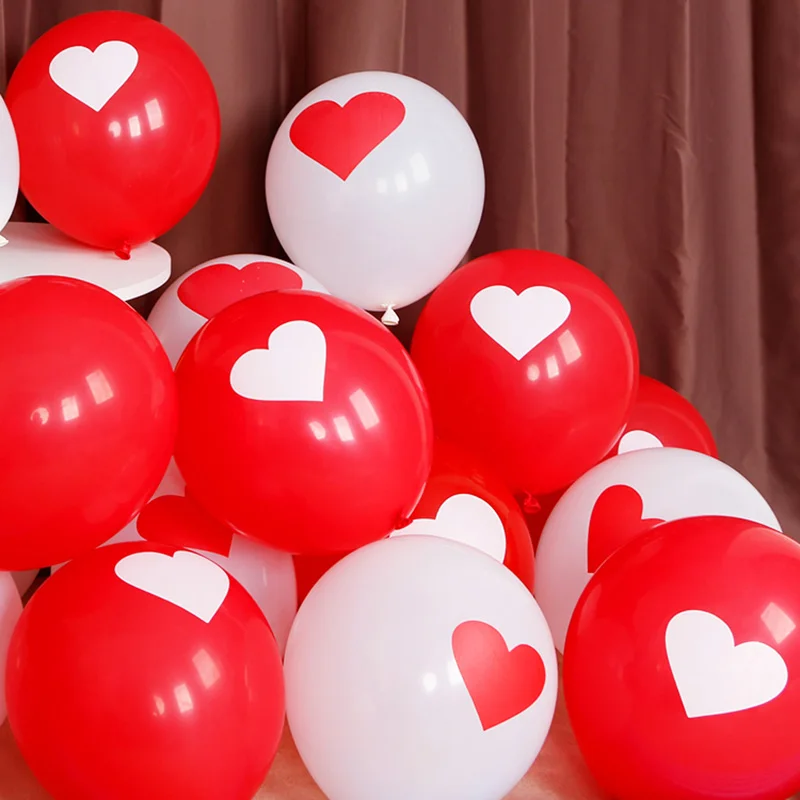 20pcs 12 Inch Red White Heart Latex Balloons Wedding Confession Anniversary Party Decoration Balloon Decor Gifts
20pcs 12 Inch Red White Heart Latex Balloons Wedding Confession Anniversary Party Decoration Balloon Decor Gifts