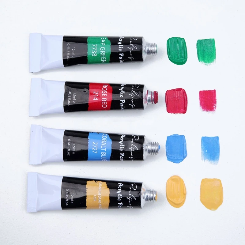 12/24 Colors Watercolor Acrylic Paint Set Oil Painting Pigment for Artists Drawing Ceramic
12/24 Colors Watercolor Acrylic Paint Set Oil Painting Pigment for Artists Drawing Ceramic