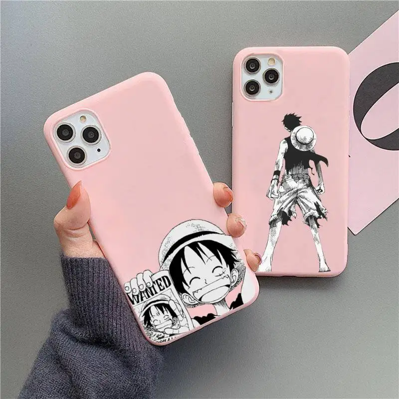 Japan Anime Luffy Zoro Phone Case For iphone 13 12 11 Pro Max Mini XS 8 7 6 6S Plus X SE 2020 XR Candy Pink cover One-Pieces
Japan Anime Luffy Zoro Phone Case For iphone 13 12 11 Pro Max Mini XS 8 7 6 6S Plus X SE 2020 XR Candy Pink cover One-Pieces