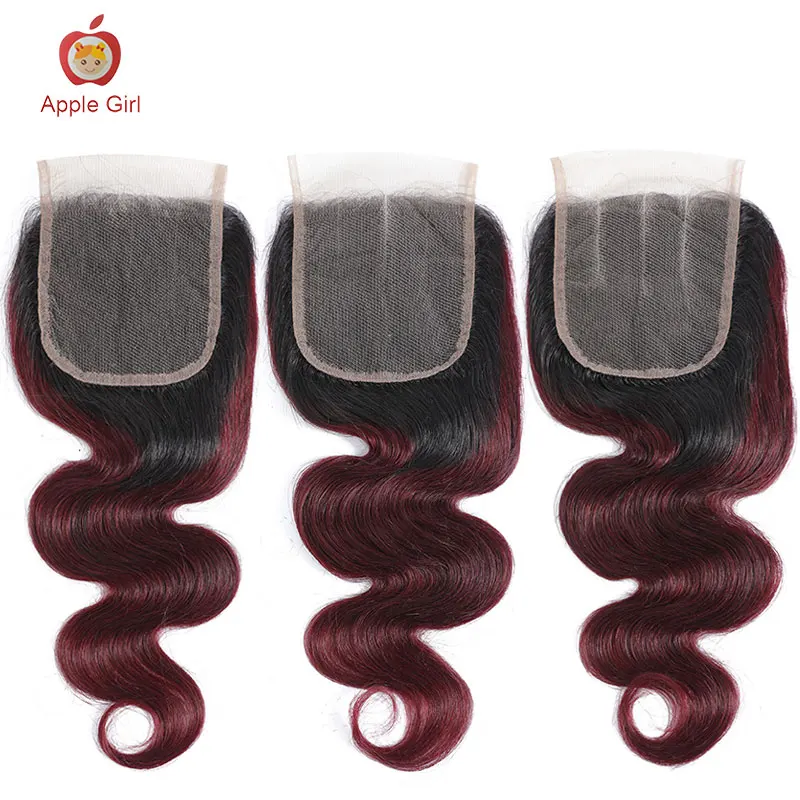 Burgundy Body Wave Bundles With Closure Middle/Free/Three Part 3 Bundles and Closure Applegirl Indian Remy Human Hair
Burgundy Body Wave Bundles With Closure Middle/Free/Three Part 3 Bundles and Closure Applegirl Indian Remy Human Hair