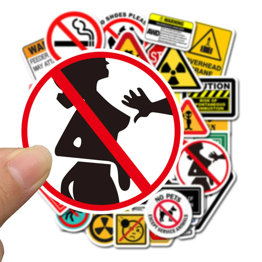 50Pcs Sticker for Don't Touch Warning Stickers Danger Waterproof Banning Reminder Signs Luggage Snowboard Decal Decor
50Pcs Sticker for Don't Touch Warning Stickers Danger Waterproof Banning Reminder Signs Luggage Snowboard Decal Decor