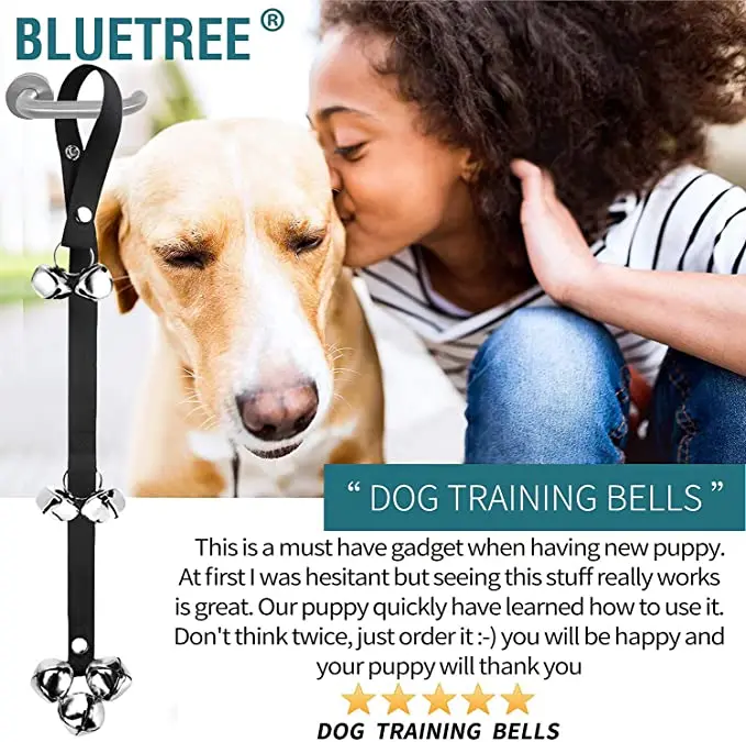 KIMI Pet rope training dog out alarm bell lanyard guide dog doorbell 1 piece high quality training dog bell adjustable doorbell
KIMI Pet rope training dog out alarm bell lanyard guide dog doorbell 1 piece high quality training dog bell adjustable doorbell