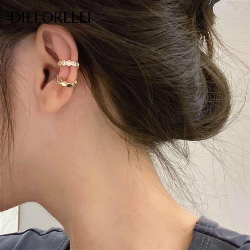 DIELORELEI Prevent Allergy 925 Sterling Silver For Women Niche Minimalist Light Luxury Style No Pierced Clip-on Earrings Girls
DIELORELEI Prevent Allergy 925 Sterling Silver For Women Niche Minimalist Light Luxury Style No Pierced Clip-on Earrings Girls