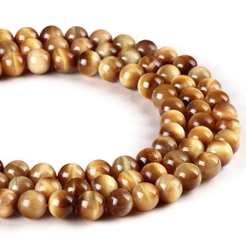 High Quality 4mm 6mm 8mm 10mm yellow Tiger Eye Stone Natural Stone Beads Loose Spacer Bead For Handmade bracelets Trendy Jewelry
High Quality 4mm 6mm 8mm 10mm yellow Tiger Eye Stone Natural Stone Beads Loose Spacer Bead For Handmade bracelets Trendy Jewelry