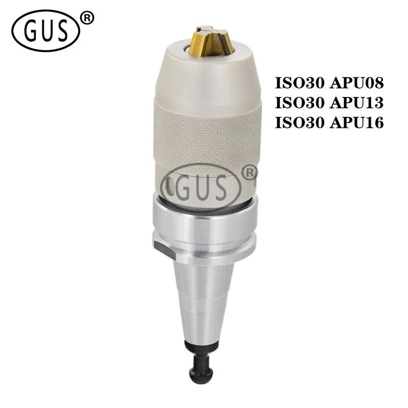 New ISO30 APU08 APU13 APU16 Drill Chuck Integrated Self-Tightening Tool Holder CNC ISO Standard APU Tool Holder
New ISO30 APU08 APU13 APU16 Drill Chuck Integrated Self-Tightening Tool Holder CNC ISO Standard APU Tool Holder