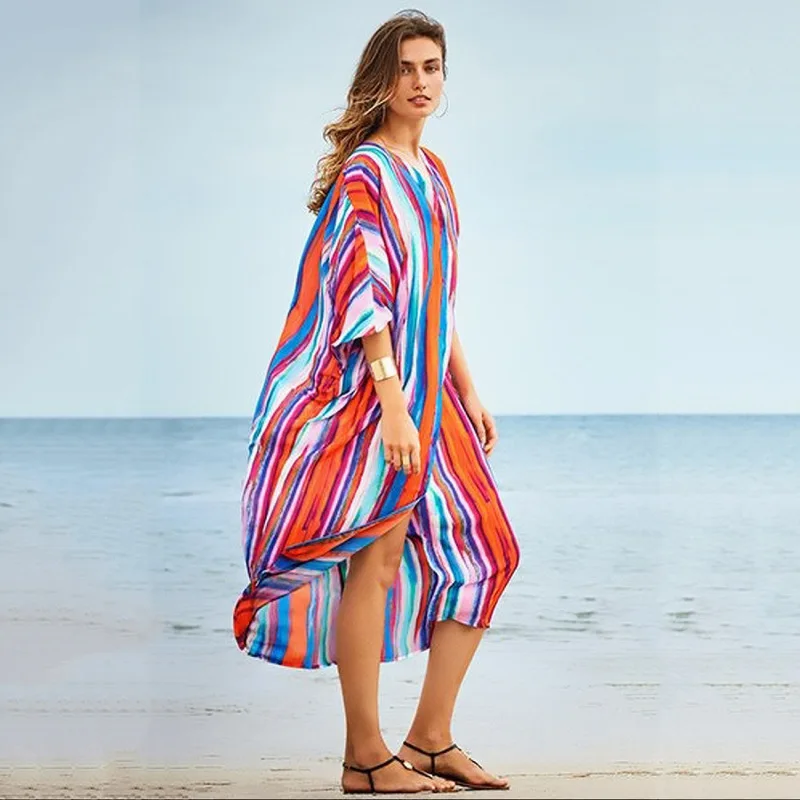 2021 Summer Lady Sexy Light Veil Beach Swimwear Elegant Cover Up Print Sun Protection Jacket Women Fashion Casual Tops Bikinis
2021 Summer Lady Sexy Light Veil Beach Swimwear Elegant Cover Up Print Sun Protection Jacket Women Fashion Casual Tops Bikinis