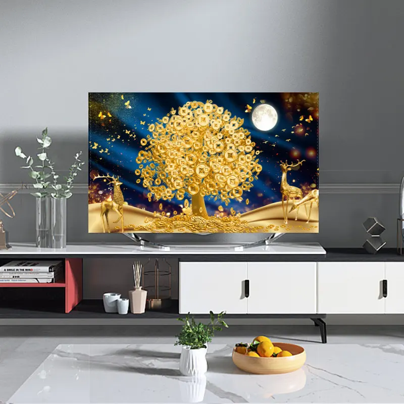 Hot Sale Fashion TV Cover Dust-Proof Household 32/42/46/50/55/60-Inch Hanging Boot Does Not Take LCD TV Simple Dust Cover for TV
Hot Sale Fashion TV Cover Dust-Proof Household 32/42/46/50/55/60-Inch Hanging Boot Does Not Take LCD TV Simple Dust Cover for TV