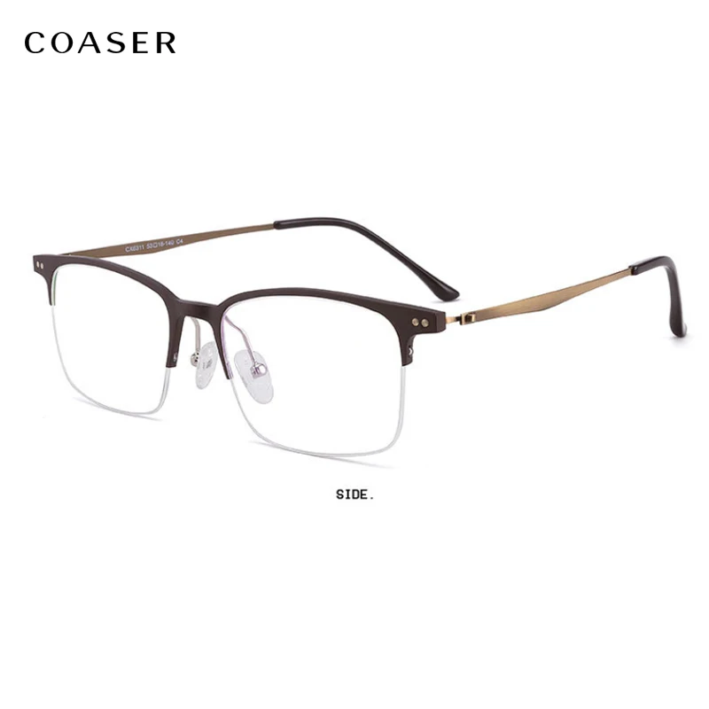 Vintage Glasses Frame Men Eyeglasses Brand Design Fashion Metal Eyeglasses Prescription Myopia Optical Eyewear Spectacle
Vintage Glasses Frame Men Eyeglasses Brand Design Fashion Metal Eyeglasses Prescription Myopia Optical Eyewear Spectacle