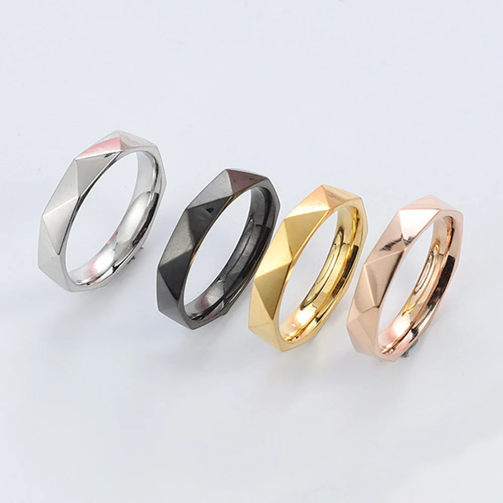 Women's Ring Stainless Steel Ins Fashion Female Gold Color Geometric Finger Rings For Women Jewelry Wholesale Anillos Mujer
Women's Ring Stainless Steel Ins Fashion Female Gold Color Geometric Finger Rings For Women Jewelry Wholesale Anillos Mujer