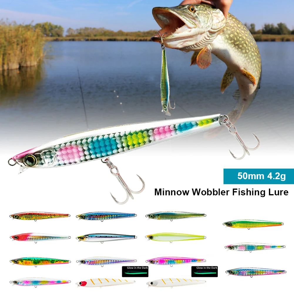 105mm/30g Minnow Fishing Lures Slow Sinking Fishing Bait Pencil Long Cast Luminous Fishing Bait with hook Fishing Accessories
105mm/30g Minnow Fishing Lures Slow Sinking Fishing Bait Pencil Long Cast Luminous Fishing Bait with hook Fishing Accessories