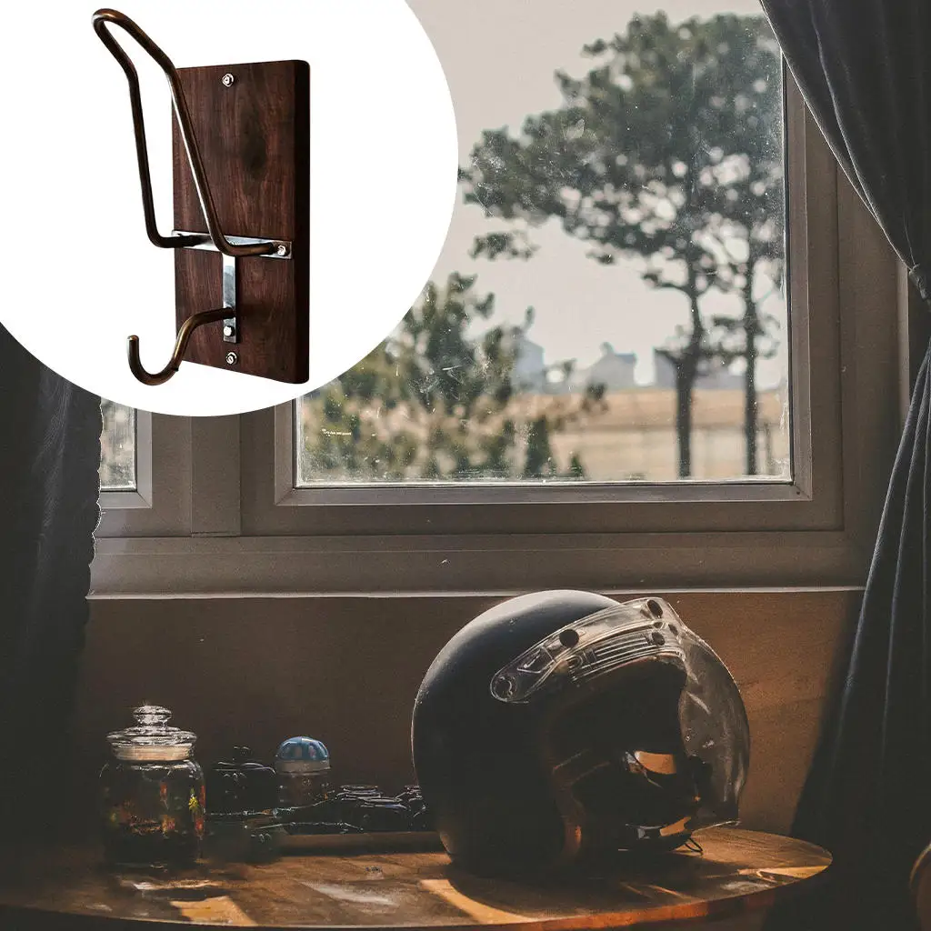Motorcycle Helmet Rack Wall Mount Keychain Accessories Display Stand Fits for Motorbike
Motorcycle Helmet Rack Wall Mount Keychain Accessories Display Stand Fits for Motorbike