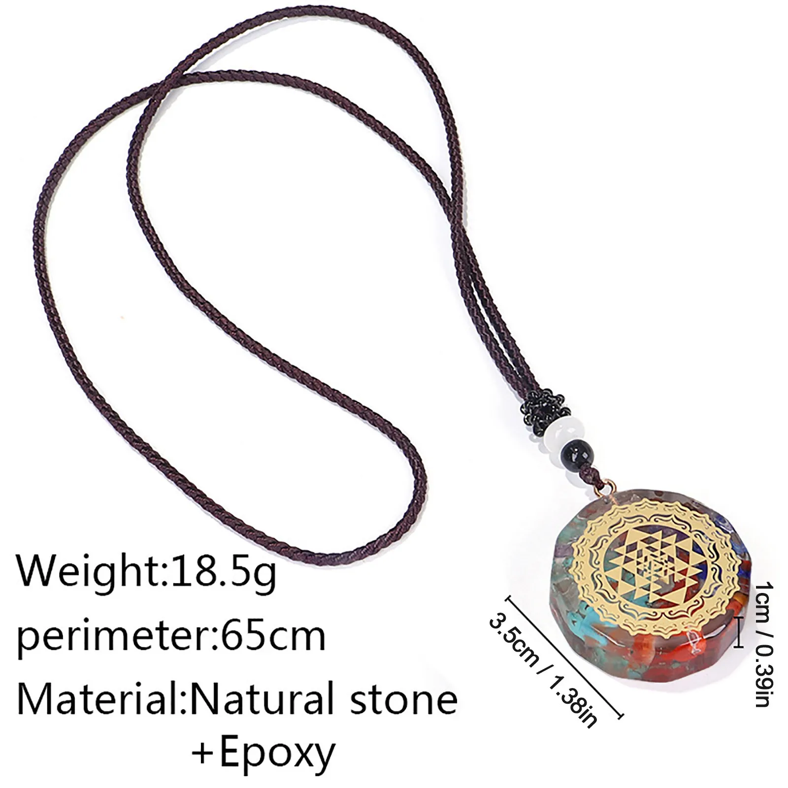 Yoga Necklace Women Meditation Chakra Energy Crystal Stones Pendant Unique Style Necklaces Accessories
Yoga Necklace Women Meditation Chakra Energy Crystal Stones Pendant Unique Style Necklaces Accessories