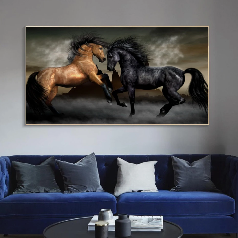 Couple Black and Yellow Horse Animals Wall Art Canvas Paintings Love Posters and Prints Wall Art Pictures Living Room Home Decor
Couple Black and Yellow Horse Animals Wall Art Canvas Paintings Love Posters and Prints Wall Art Pictures Living Room Home Decor