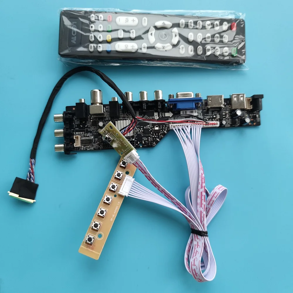 Kit For LP156WH2(TL)(QB) remote controller board digital USB HDMI-compatible VGA AV LED DVB-T DVB-T2 TV 1366X768 40pin 15.6"
Kit For LP156WH2(TL)(QB) remote controller board digital USB HDMI-compatible VGA AV LED DVB-T DVB-T2 TV 1366X768 40pin 15.6"