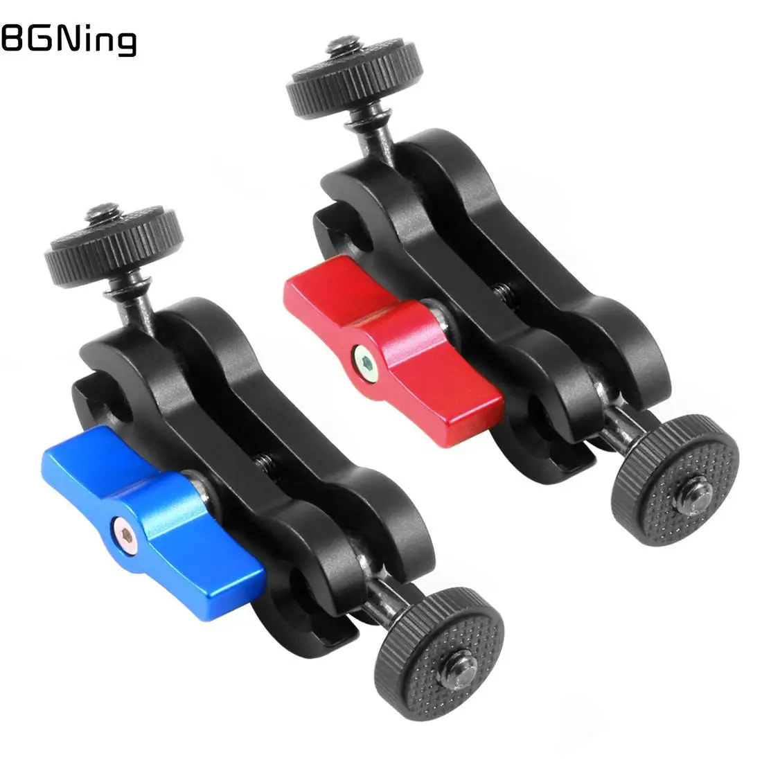 BGNING Multi-Function Dual Ball Head Hot Shoe 1/4" Tripod Magic Arm Mount Adapter DSLR Camera Accessory for Monitor LED Light
BGNING Multi-Function Dual Ball Head Hot Shoe 1/4" Tripod Magic Arm Mount Adapter DSLR Camera Accessory for Monitor LED Light