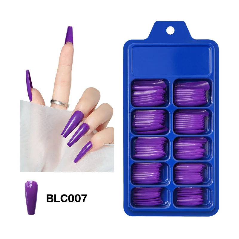 Candy Colors 100 Pieces Set False Nail Tips Ballerina Fake Nails Full Coverage Long Ballet Nail Art Manicure French Tools
Candy Colors 100 Pieces Set False Nail Tips Ballerina Fake Nails Full Coverage Long Ballet Nail Art Manicure French Tools