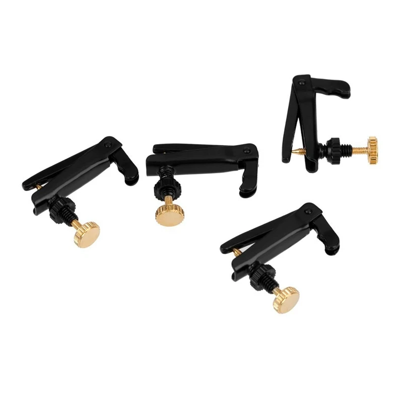 4pcs Violin Fine Tuner Adjuster with Copper Plating Screws for 3/4 4/4 Size Violin Accessories
4pcs Violin Fine Tuner Adjuster with Copper Plating Screws for 3/4 4/4 Size Violin Accessories