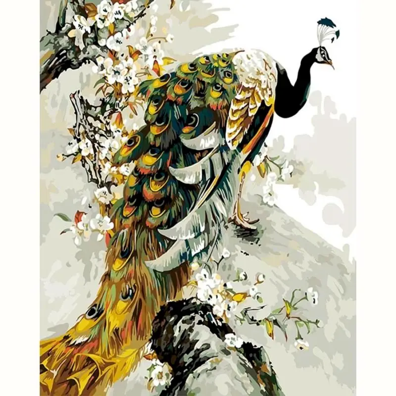Bird Oil Painting By Number Canvas DIY 40x50 With Frame Acrylic Paint Kits HandPainted Picture Coloring By Number Decoration Art
Bird Oil Painting By Number Canvas DIY 40x50 With Frame Acrylic Paint Kits HandPainted Picture Coloring By Number Decoration Art