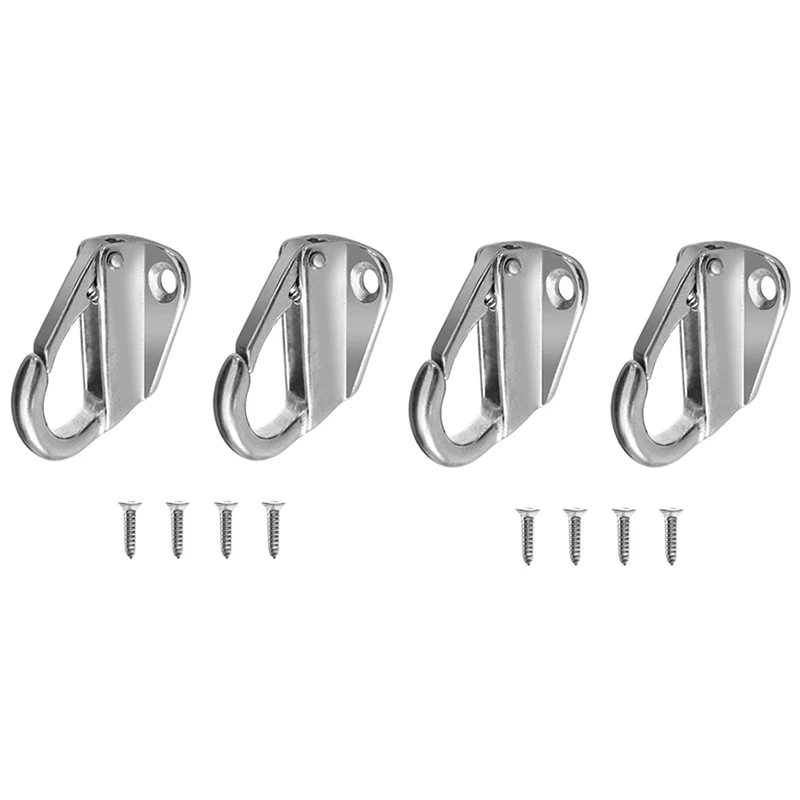 4 Pack 316 Stainless Steel Fending Hooks Fender Spring Hook Snap Attach Rope Boat Sail Tug Ship Marine Hardware Boats Accessorie
4 Pack 316 Stainless Steel Fending Hooks Fender Spring Hook Snap Attach Rope Boat Sail Tug Ship Marine Hardware Boats Accessorie