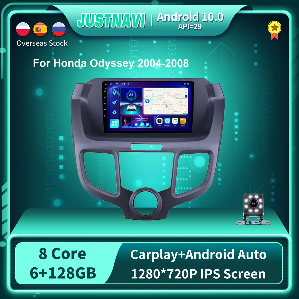 RDS 8G 128G Android 10.0 DSP Car Radio For Honda Odyssey 2004-2008 Carplay Multimedia Video Player 4G WIFI Autoradio No 2din DVD
RDS 8G 128G Android 10.0 DSP Car Radio For Honda Odyssey 2004-2008 Carplay Multimedia Video Player 4G WIFI Autoradio No 2din DVD