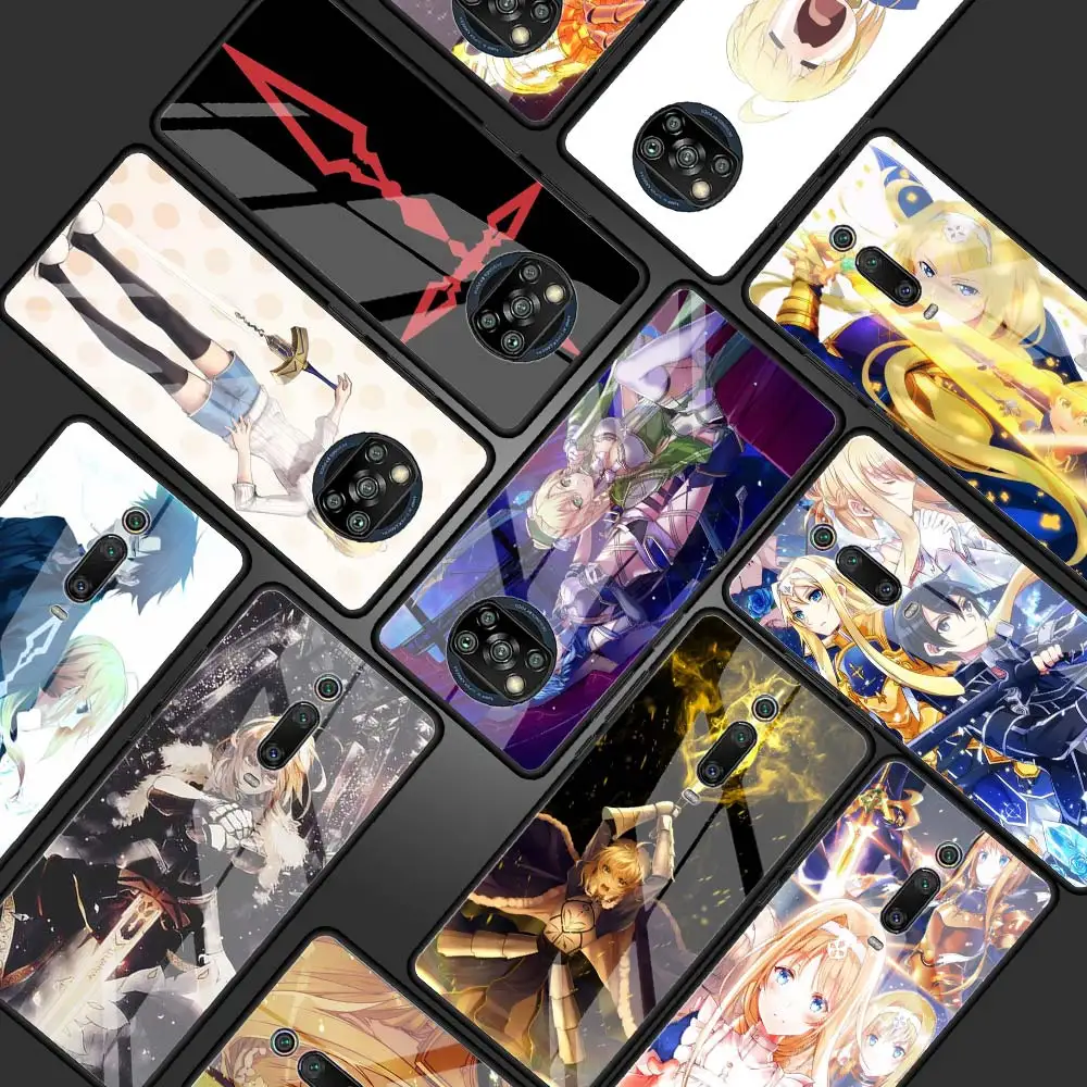 Fate Zero Stay Night Saber Glass Phone Case for Xiaomi Redmi Note 9S 8 Mi Poco X3 NFC 9 10T Pro 5G 8T 7 9T 10 Lite 9C K40 Cover
Fate Zero Stay Night Saber Glass Phone Case for Xiaomi Redmi Note 9S 8 Mi Poco X3 NFC 9 10T Pro 5G 8T 7 9T 10 Lite 9C K40 Cover